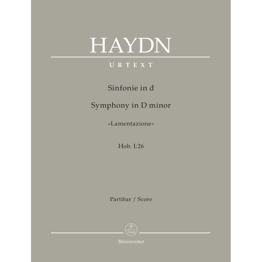 Haydn, Franz J - Symphony Nº26 in D minor