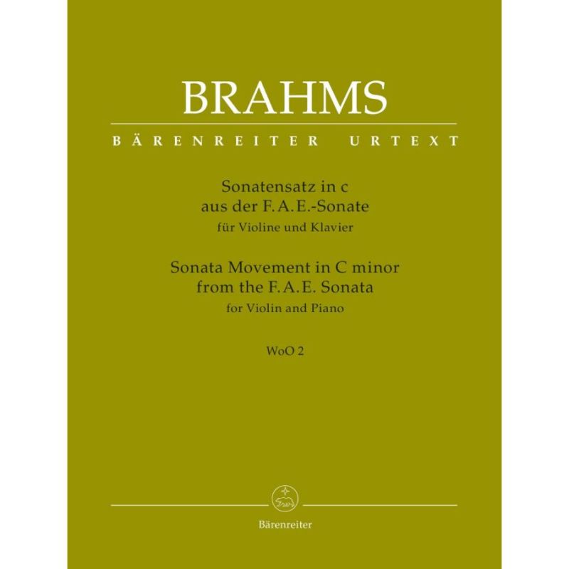 Brahms, Johannes - Sonata Movement in C minor