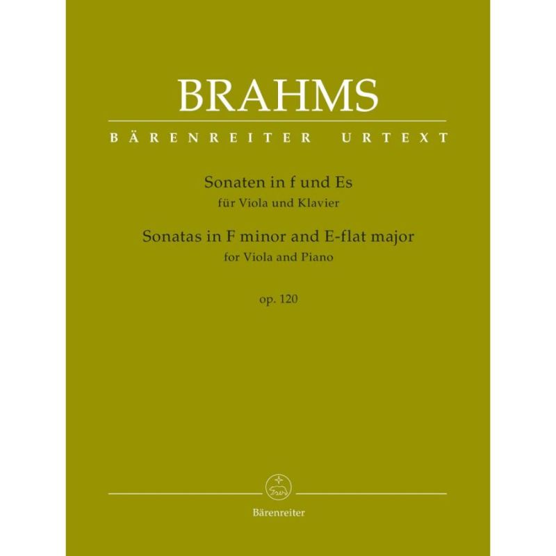 Brahms, Johannes - Two Sonatas for Viola & Piano