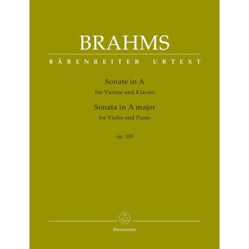 Brahms, Johannes - Violin Sonata in A major