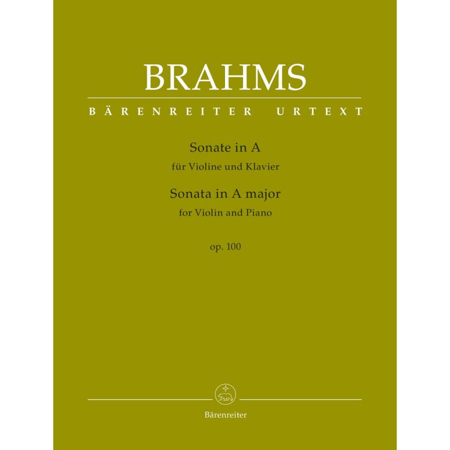Brahms, Johannes - Violin Sonata in A major