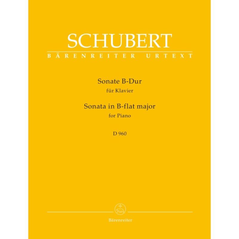 Schubert F. - Piano Sonata in B-flat (D.960) (Urtext).