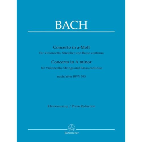 Bach, J S - Cello Concerto...