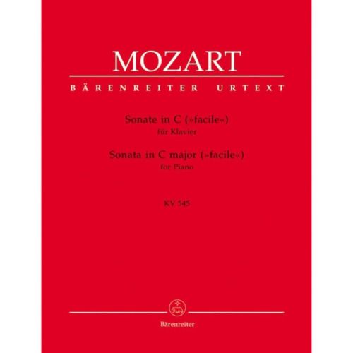 Mozart W.A. - Sonata in C...
