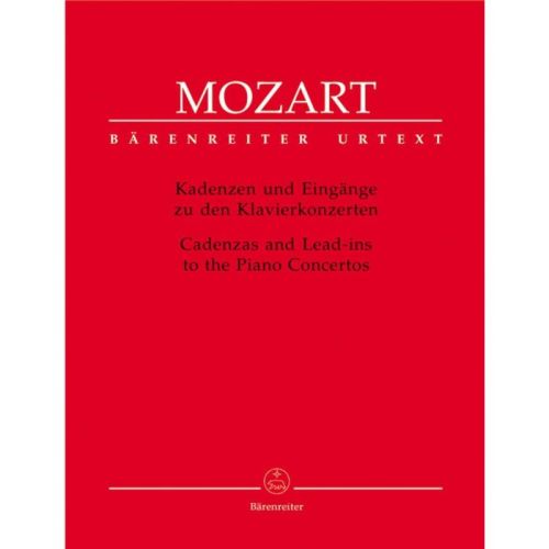 Mozart W.A. - Cadenzas and Lead-ins to the Piano Concertos (Urtext).