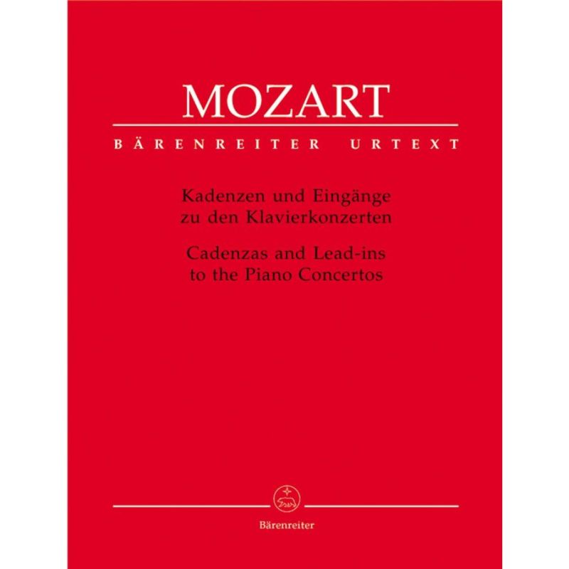 Mozart W.A. - Cadenzas and Lead-ins to the Piano Concertos (Urtext).