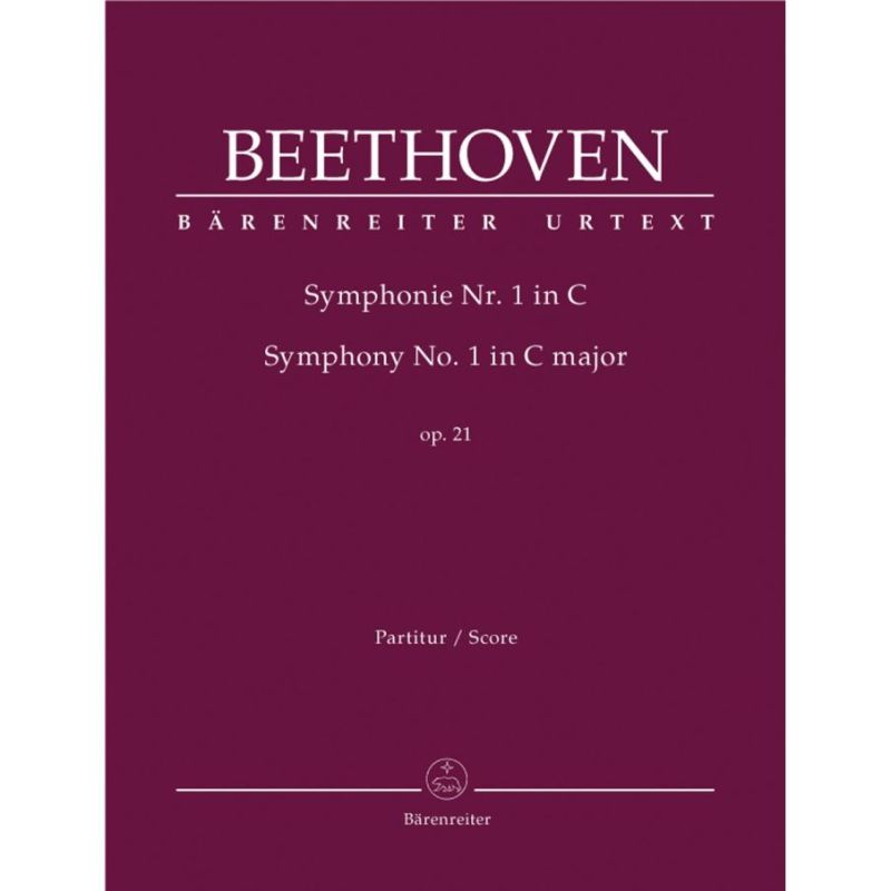 Beethoven L. van - Symphony No.1 in C, Op.21 (Urtext) (ed. Del Mar).