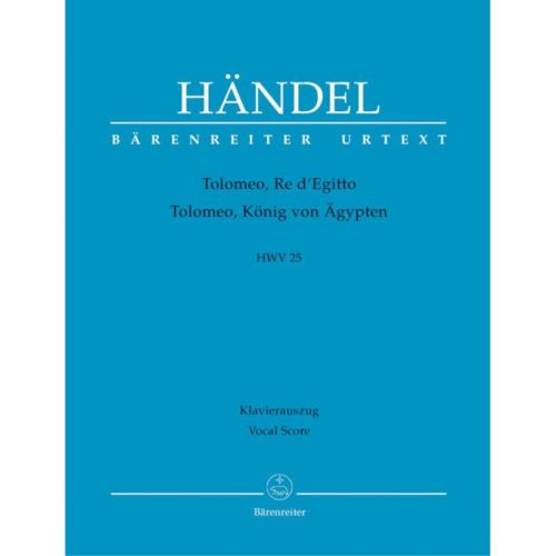 Handel, G F - Tolomeo, Re...