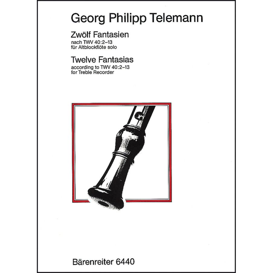 Telemann G.P. - 12 Fantasias, TWV 40:2-13.