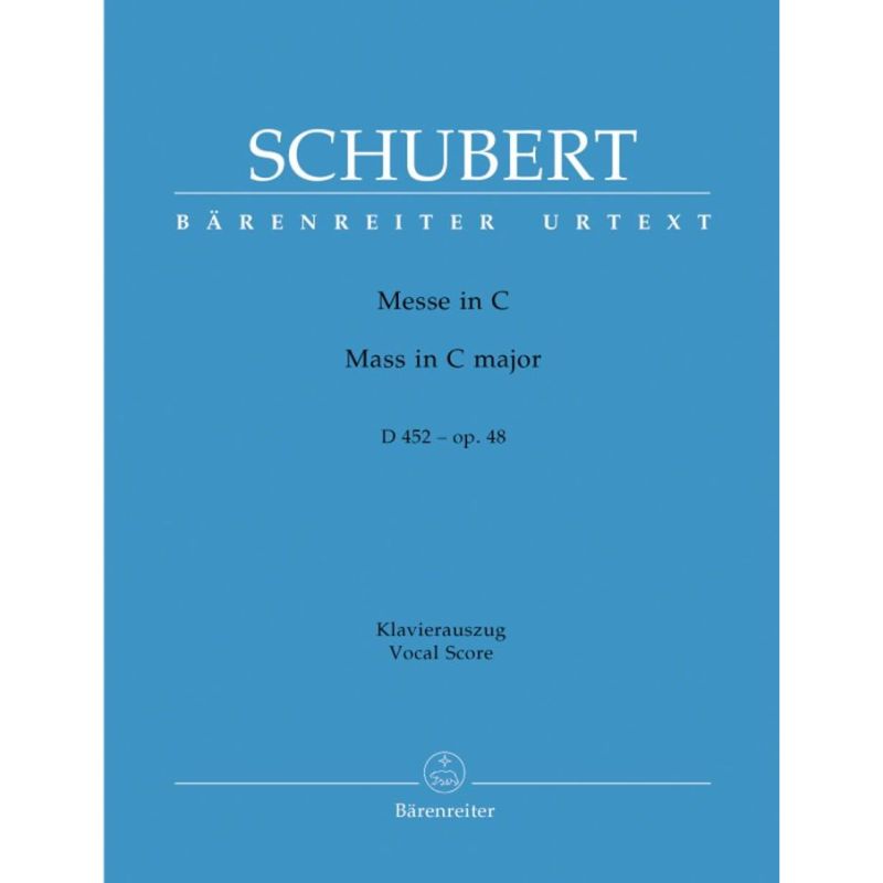 Schubert, Franz - Mass in C, Op.48 (D.452) (Urtext).