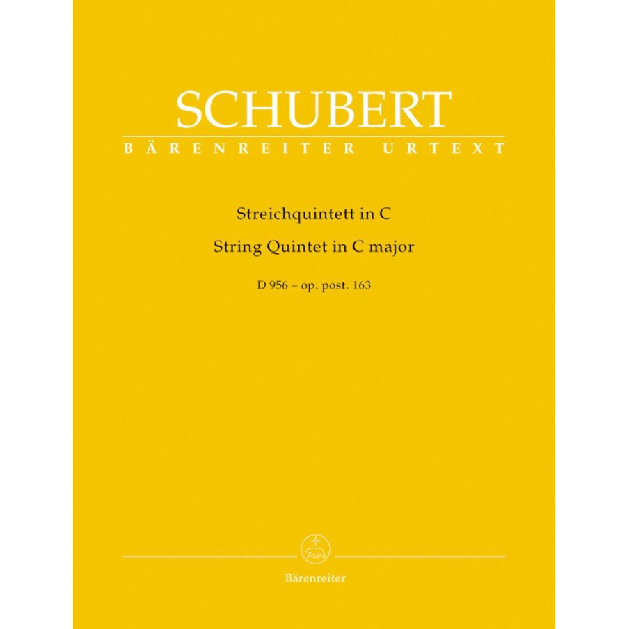 Schubert F. - String Quintet in C, Op.posth.163 (D.956) (Urtext).