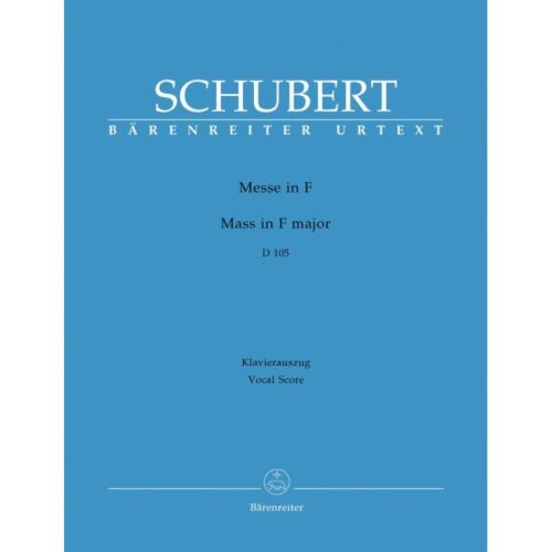 Schubert, Franz - Mass in F...
