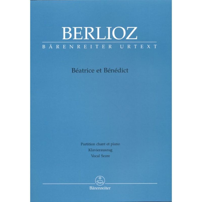 Berlioz H. - Beatrice and Benedict (complete) (F) (Urtext).