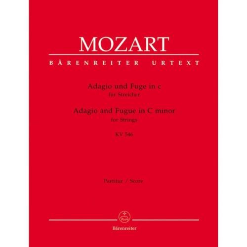 Mozart W.A. - Adagio and Fugue in C minor (K.546) (Urtext).