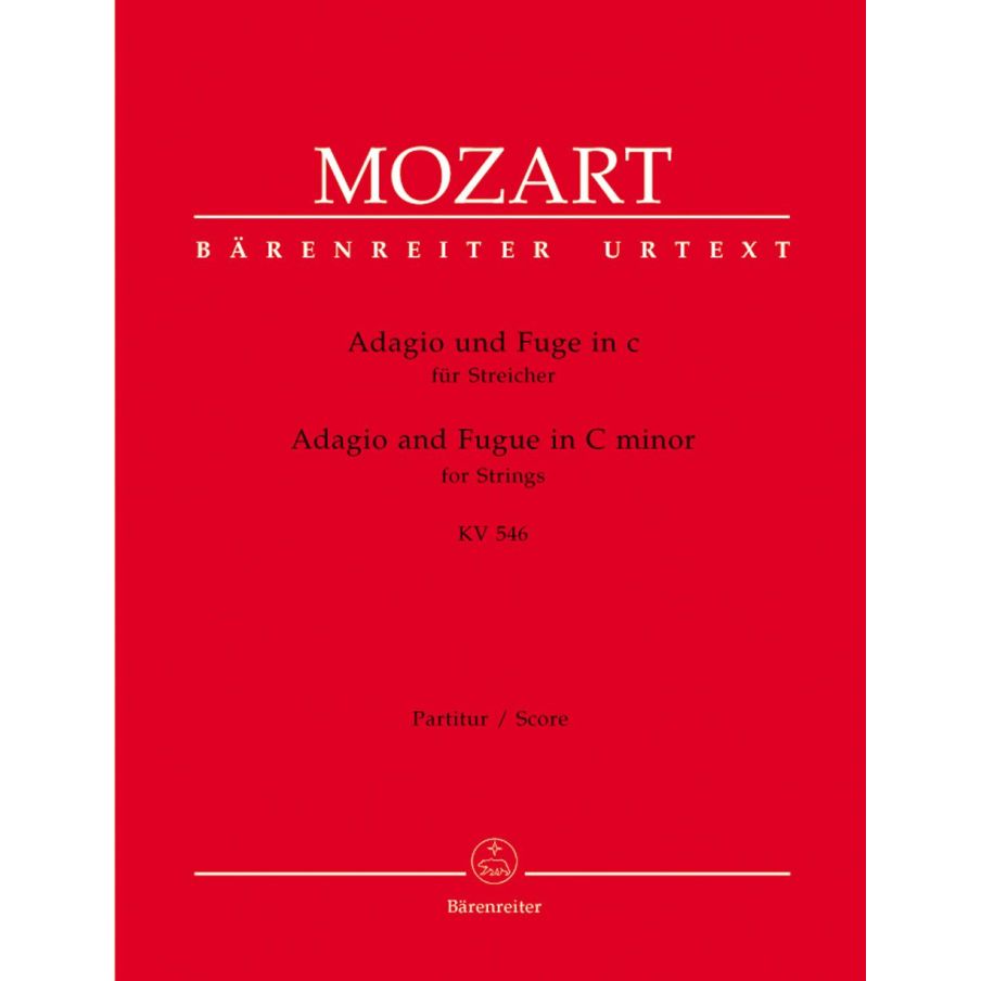 Mozart W.A. - Adagio and Fugue in C minor (K.546) (Urtext).