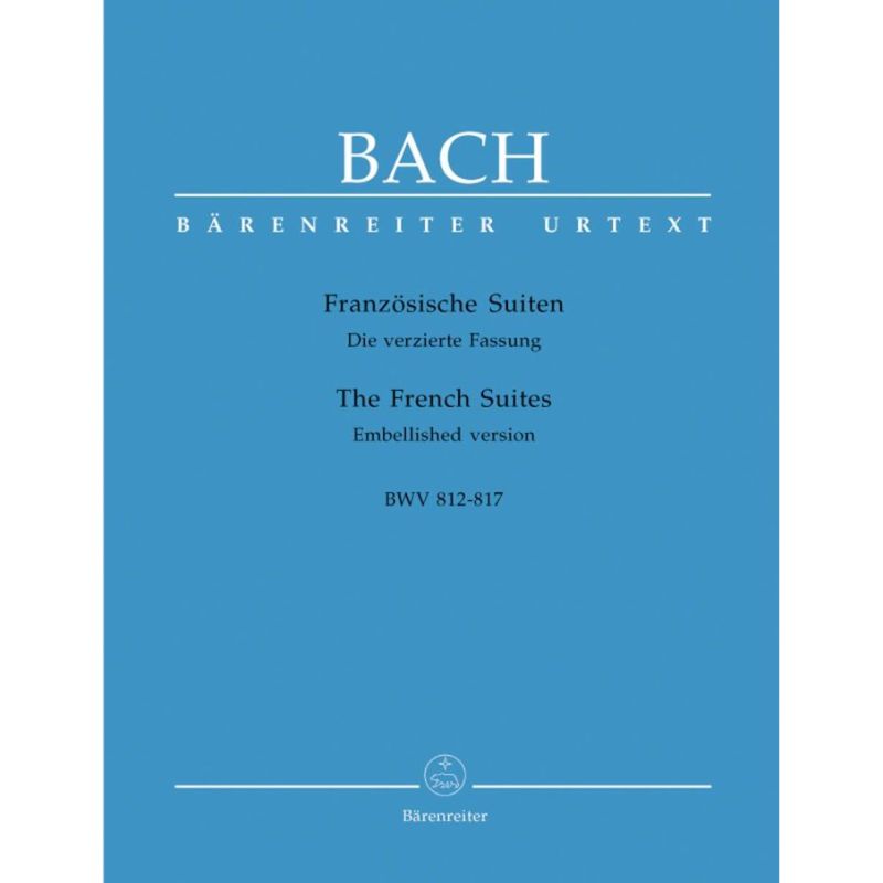 Bach J.S. - French Suites (6) (BWV 812-817: 814, 815a) (Urtext).