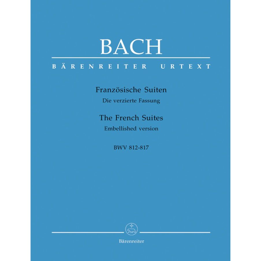 Bach J.S. - French Suites (6) (BWV 812-817: 814, 815a) (Urtext).
