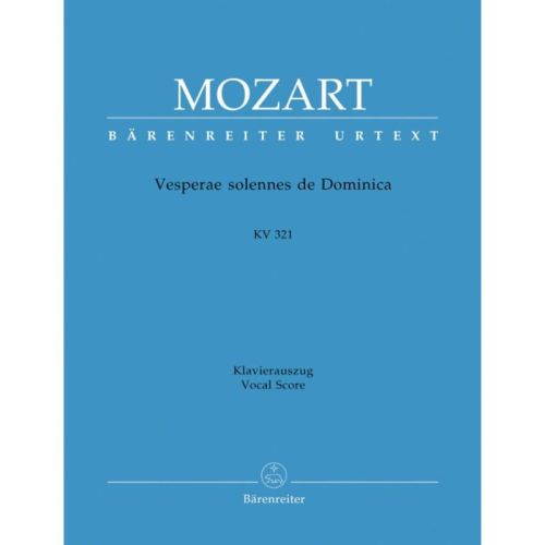 Mozart, W A - Vesperae...