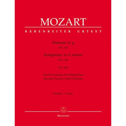 Mozart W.A. - Symphony No.40 in G minor (K.550) (Urtext).