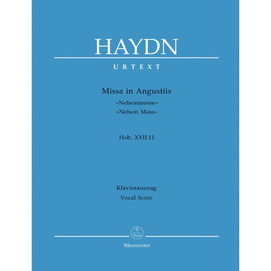 Haydn, F J - Nelson Mass (Missa in angustiis)(Hob.XXII:11) (Urtext) (L).