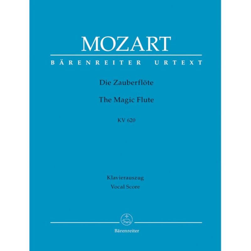Mozart, W A - Die Zauberflöte / Magic Flute (G) (K.620) (Urtext).