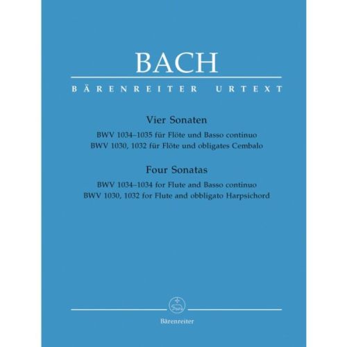 Bach J.S. - Four Flute Sonatas