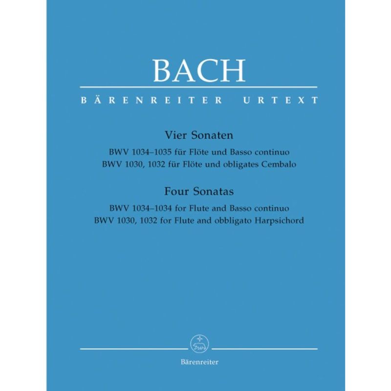 Bach J.S. - Four Flute Sonatas