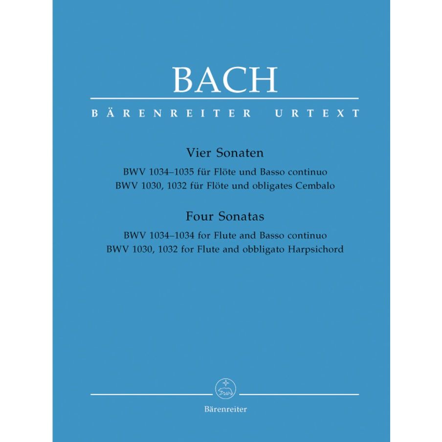 Bach J.S. - Four Flute Sonatas