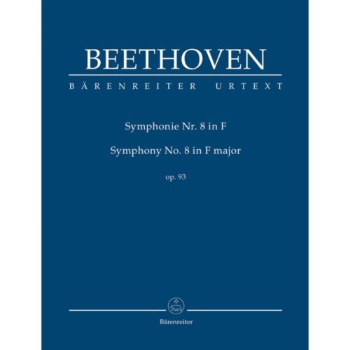 Beethoven L. van - Symphony No.8 in F, Op.93 (Urtext) (ed. Del Mar).