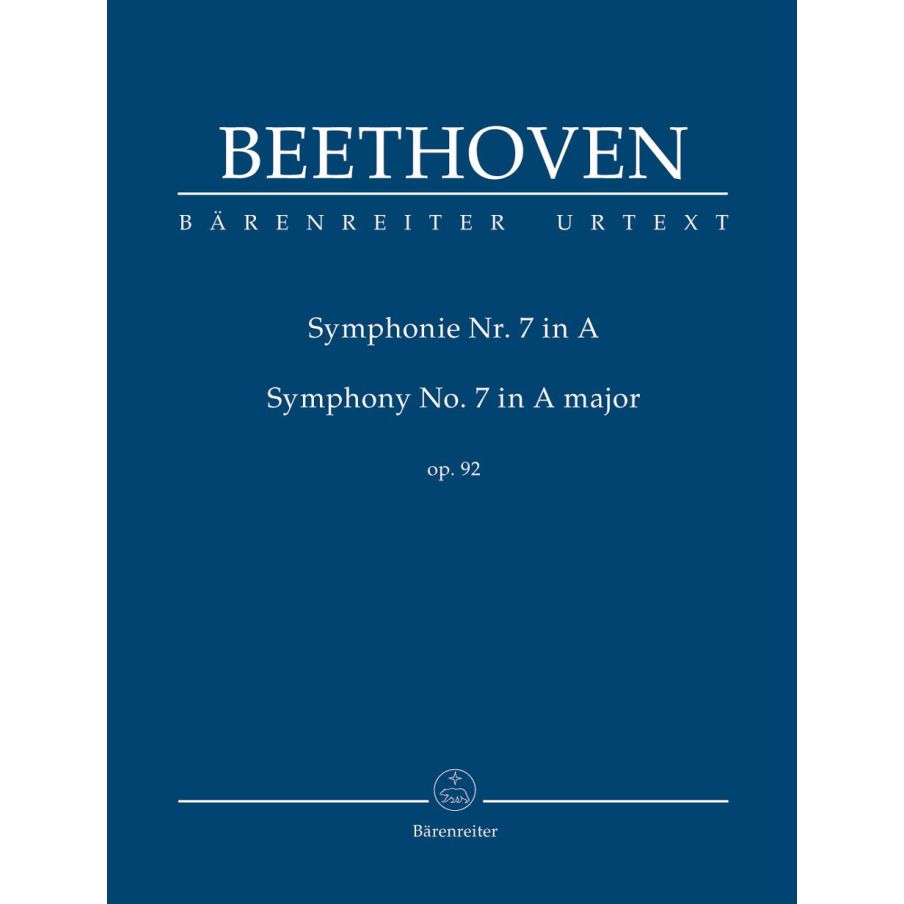 Beethoven L. van - Symphony No.7 in A, Op.92 (Urtext) (ed. Del Mar).