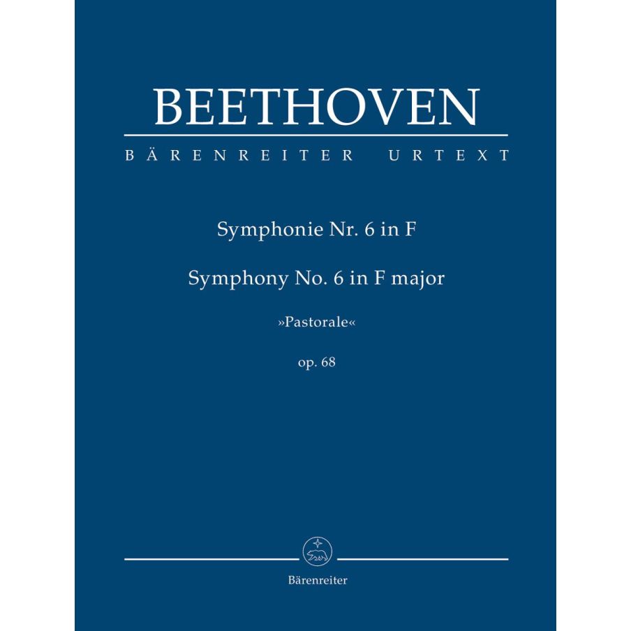 Beethoven L. van - Symphony No.6 in F, Op.68 (Pastoral) (Urtext) (ed. Del Mar).