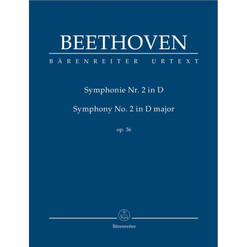 Beethoven L. van - Symphony No.2 in D, Op.36 (Urtext) (ed. Del Mar).