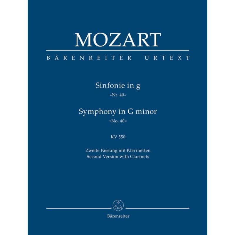 Mozart W.A. - Symphony No.40 in G minor (K.550) (Urtext).
