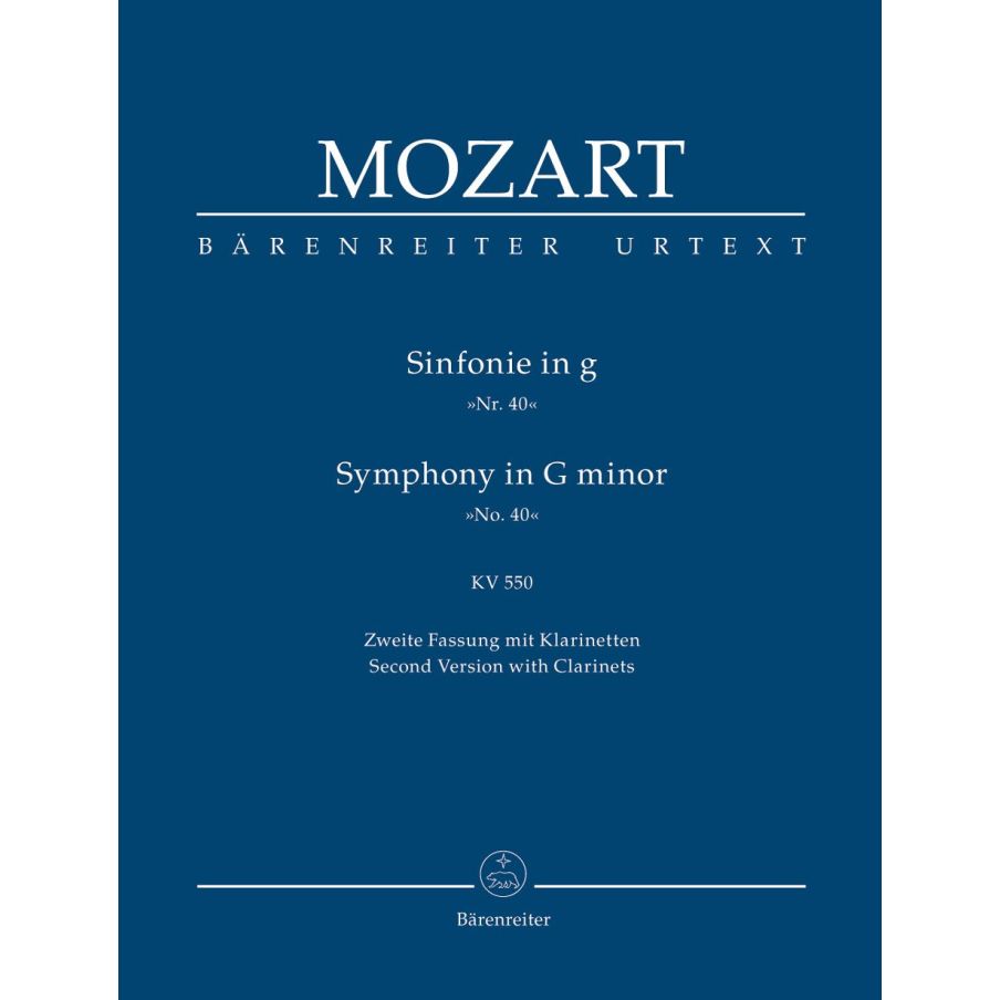 Mozart W.A. - Symphony No.40 in G minor (K.550) (Urtext).