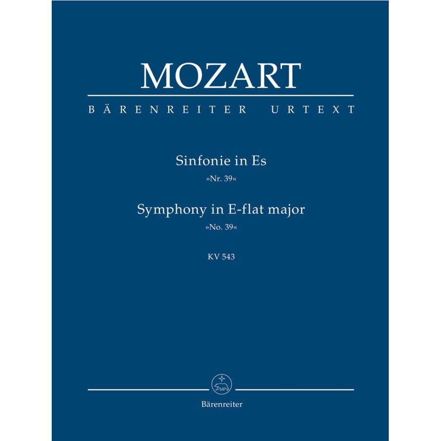 Mozart W.A. - Symphony No.39 in E-flat (K.543) (Urtext).