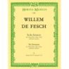 Fesch W. de - Sonatas (6), Vol. 2: Nos.  4 - 6 (G maj, A maj,  B min).