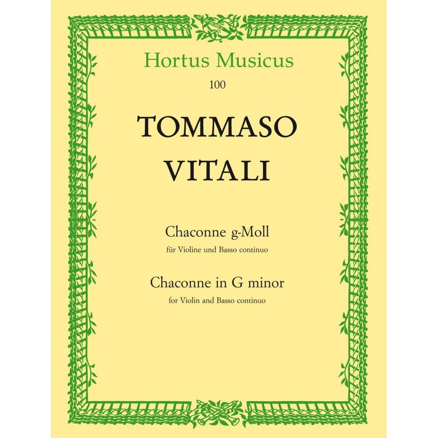 Vitali T.A. - Chaconne in G minor.