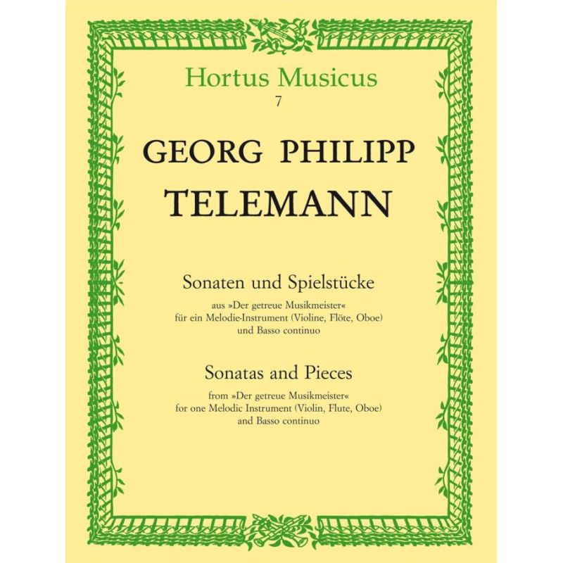 Telemann G.P. - Sonatas and Pieces (from Der getreue Musikmeister).