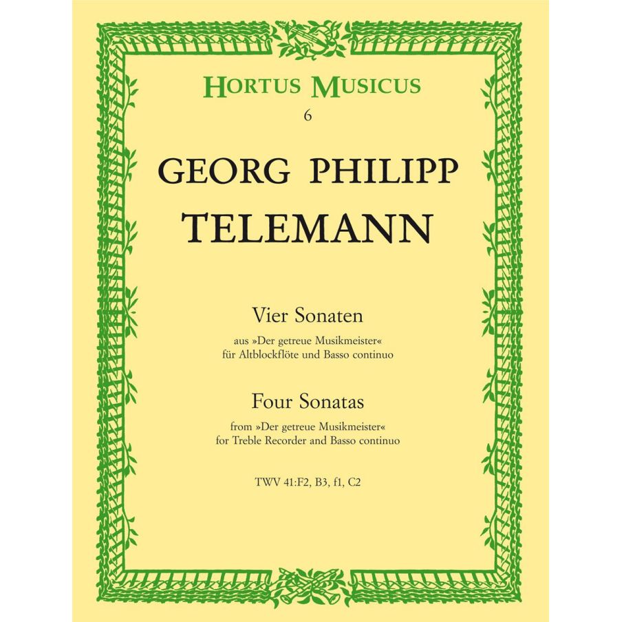 Telemann, G.P. - Four Sonatas from Der getreue Musikmeister