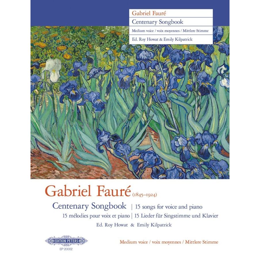 Gabriel Fauré Centenary Songbook (Medium Voice)