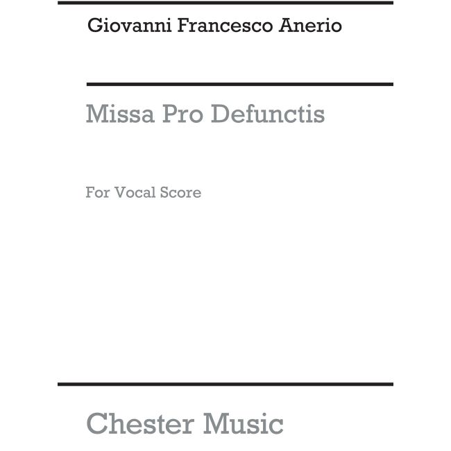 Anerio, Felice - Missa Pro Defunctis