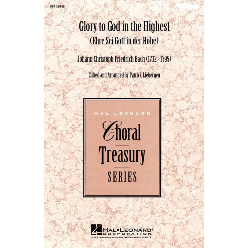 Bach, J.C.F - Glory to God in the Highest
