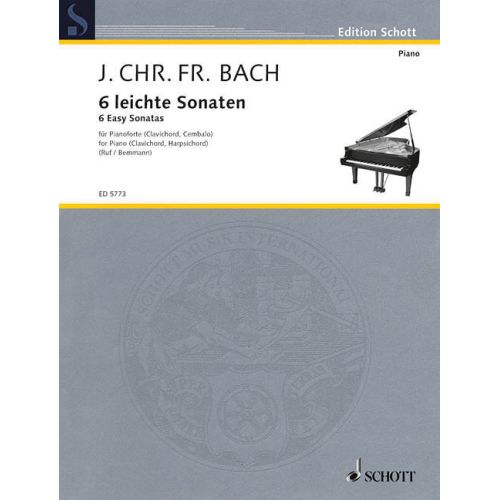 Bach, J.C.F - 6 Easy Sonatas
