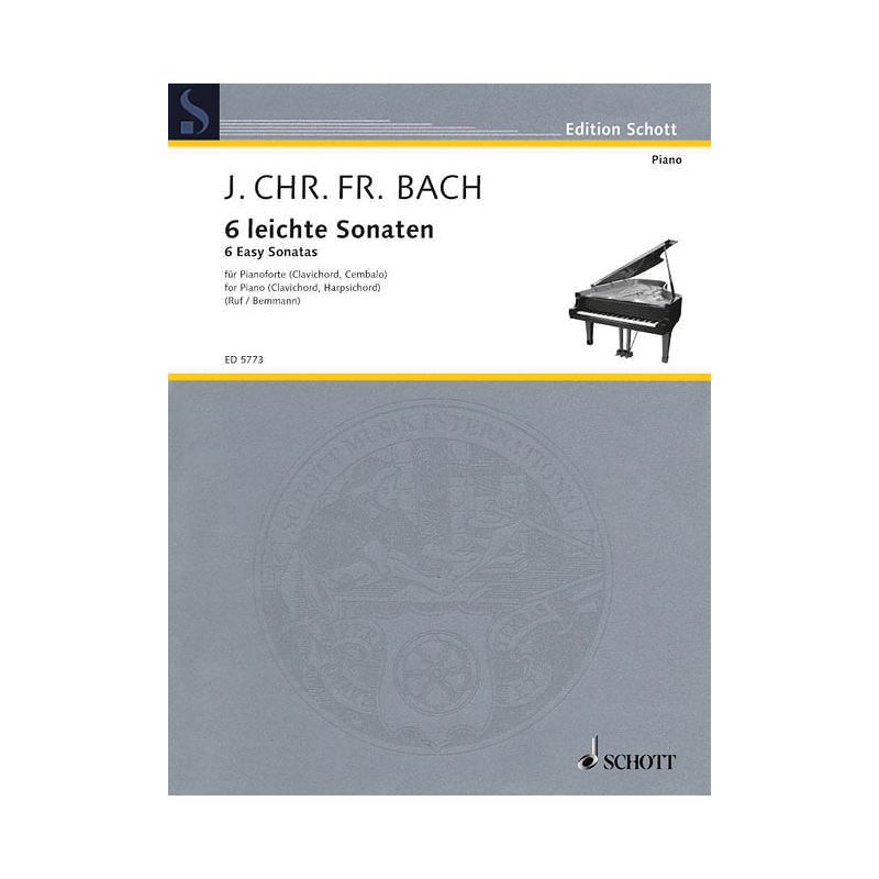 Bach, J.C.F - 6 Easy Sonatas