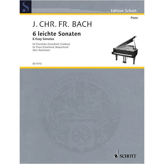 Bach, J.C.F - 6 Easy Sonatas