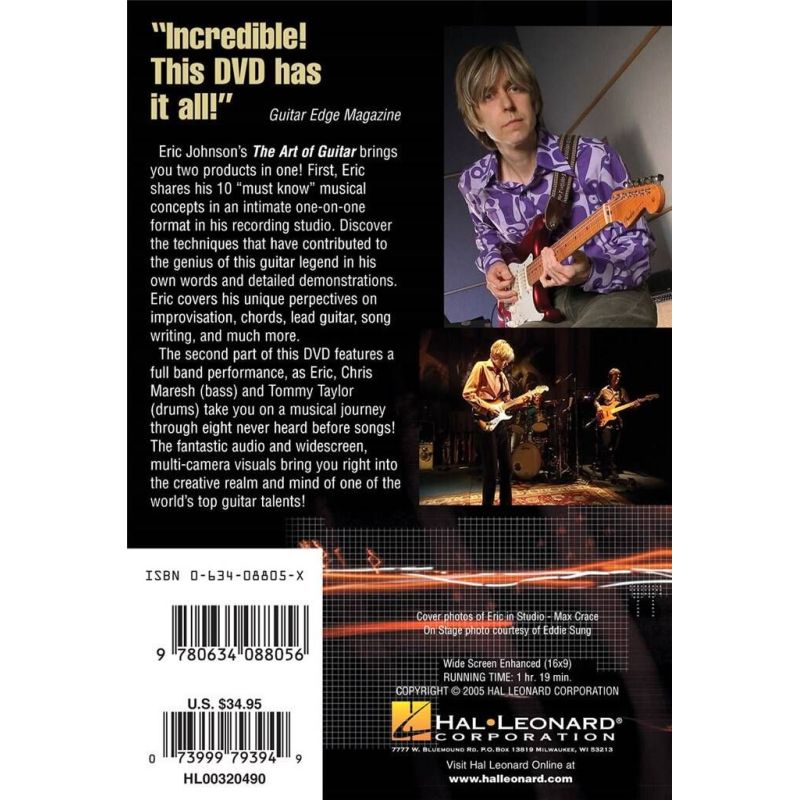 Eric johnson fine art of guitar hotsell