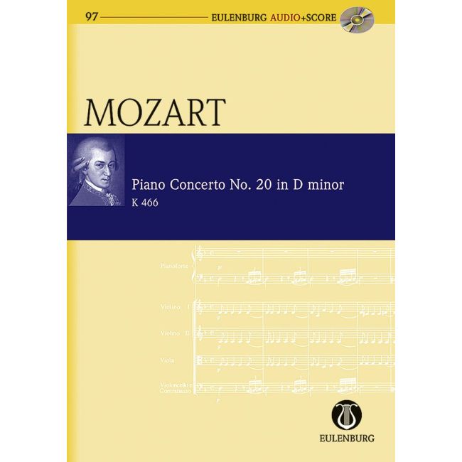 Mozart, Wolfgang Amadeus - Piano Concerto No. 20 in D minor KV 466