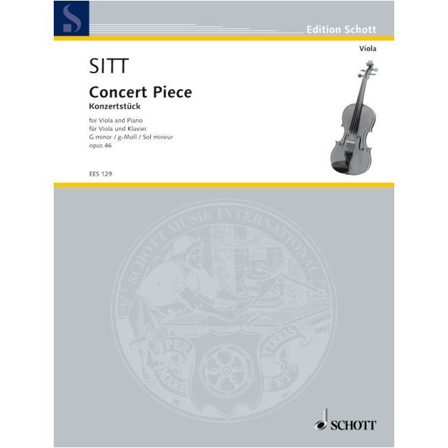 Sitt, Hans - Concert Piece G Minor op. 46