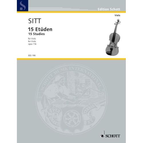 Sitt, Hans - 15 Etudes op. 116