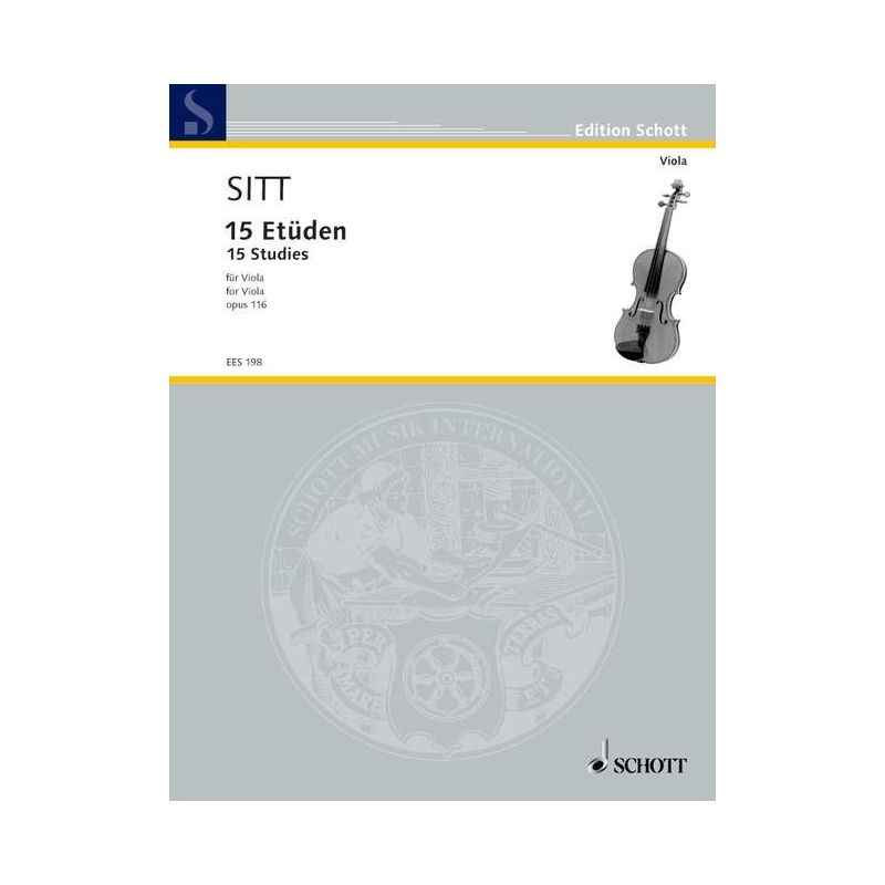 Sitt, Hans - 15 Etudes op. 116